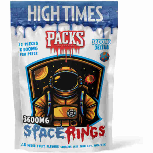 packs high times d8 3600mg mixed fruit space rings blue