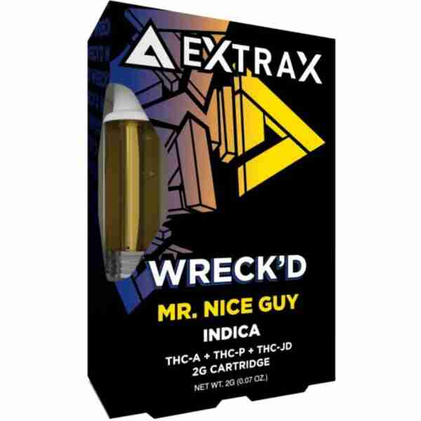 Delta extrax wreckd collection cartridges 4 5g mr nice guy.