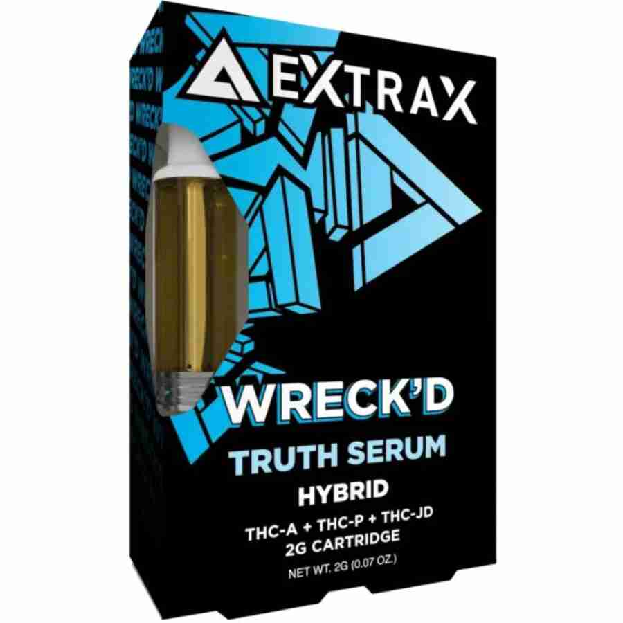 Delta extrax wreckd collection cartridges 4 5g truth serum.