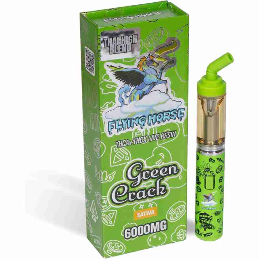 Flying horse thai high blend disposables 6g green crack.