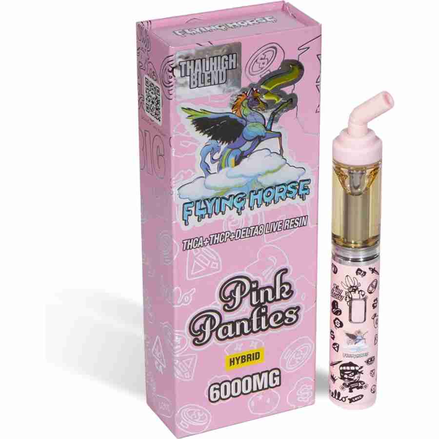 Flying horse thai high blend disposables 6g pink panties.