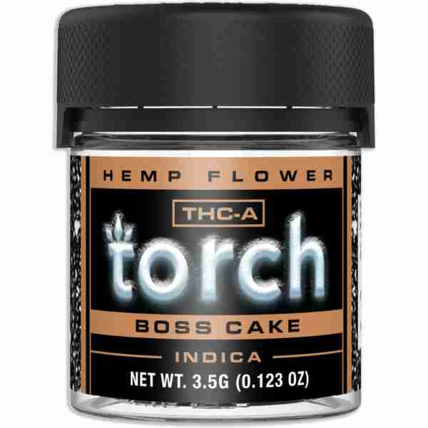 torch powdered doughnuts thca flower 3 5g boss cake.