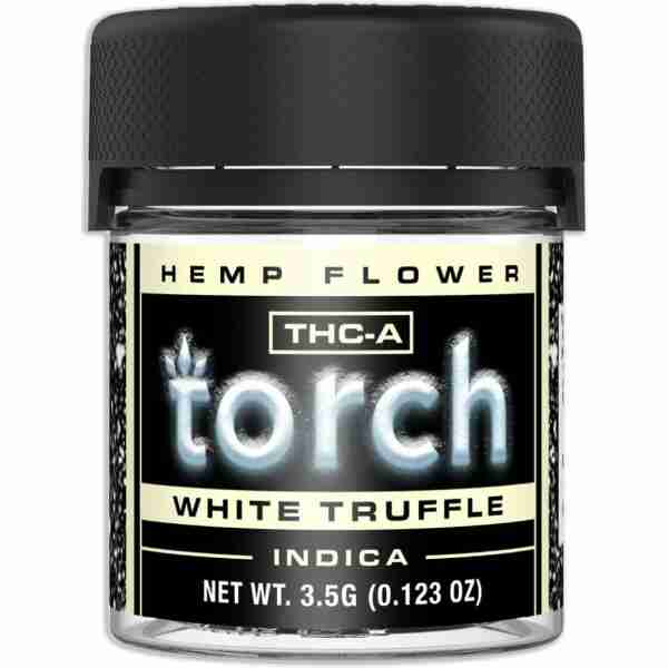 torch powdered doughnuts thca flower 3 5g white truffle.