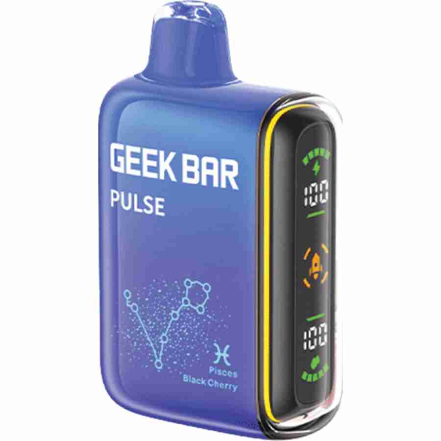 Geek bar pulse 12k nicotine vape black cherry.