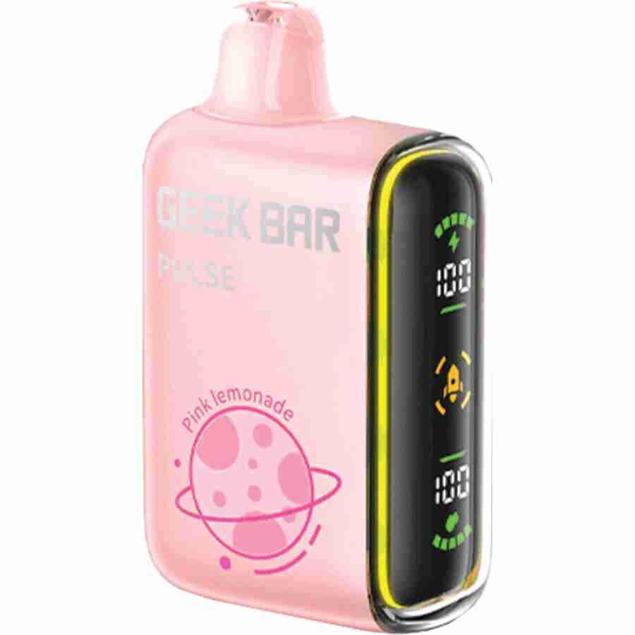 Geek bar pulse 12k nicotine vape pink lemonade.