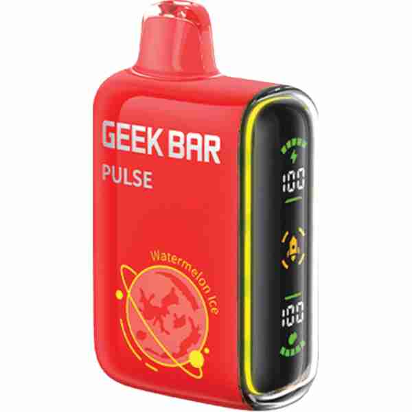 Geek bar pulse 12k nicotine vape watermelon ice.