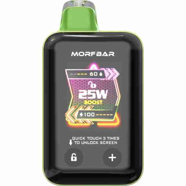 smok morf bar touch 20000 disposable raspberry sour apple.