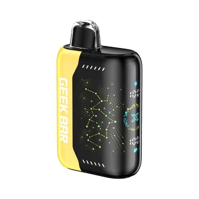 Geek Bar Pulse X 25K Nicotine Disposable Vape Banana Taffy Freeze