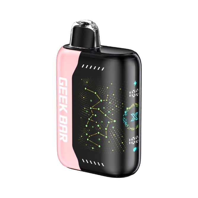Geek Bar Pulse X 25K Nicotine Disposable Vape White Peach Raspberry