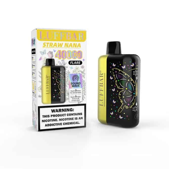 LUFFBAR Flare 40K Nicotine Disposable Strawnana