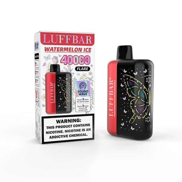 LUFFBAR Flare 40K Nicotine Disposable Watermelon Ice
