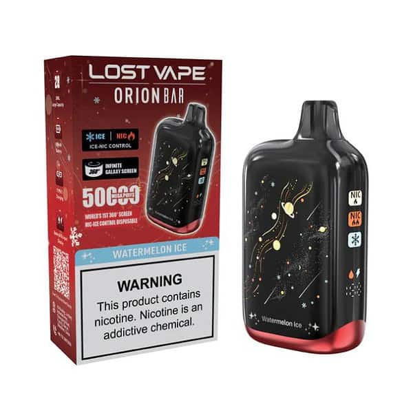 Lost Vape Orion Bar 50K 28ml Nicotine Disposable Watermelon Ice