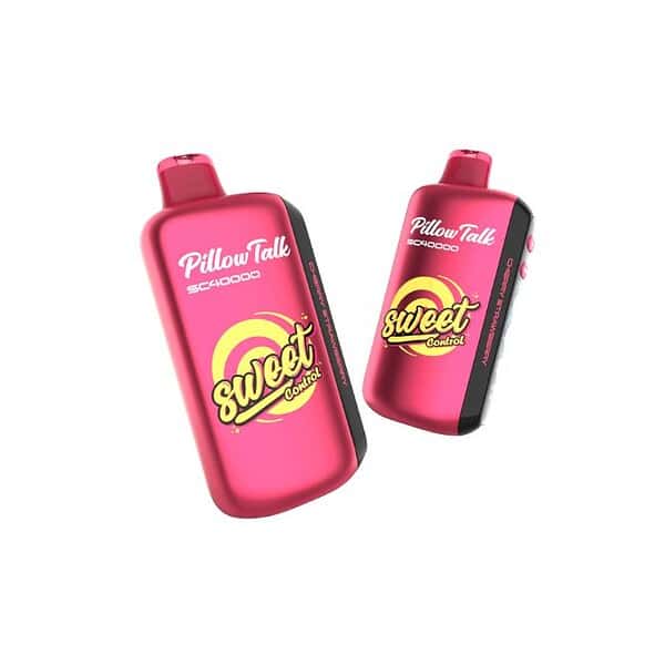 Pillow Talk Sweet Control 40K Nicotine Disposable Cherry Strawberry.