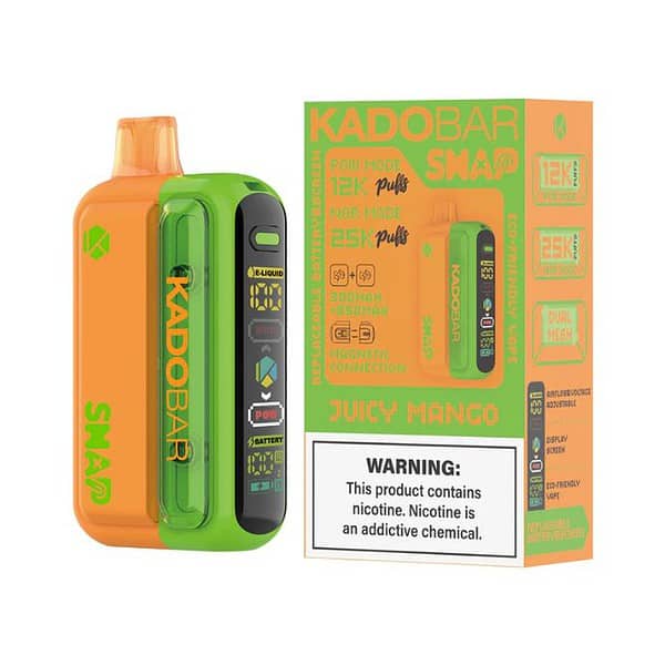 Kadobar SNAP 25K Nicotine Disposable Juicy Mango