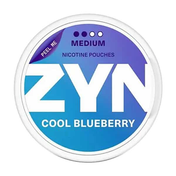 Zyn Nicotine Pouches Medium 6mg - Cool Blueberry