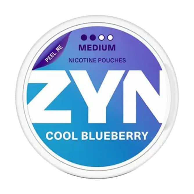 Zyn Nicotine Pouches Medium 6mg - Cool Blueberry